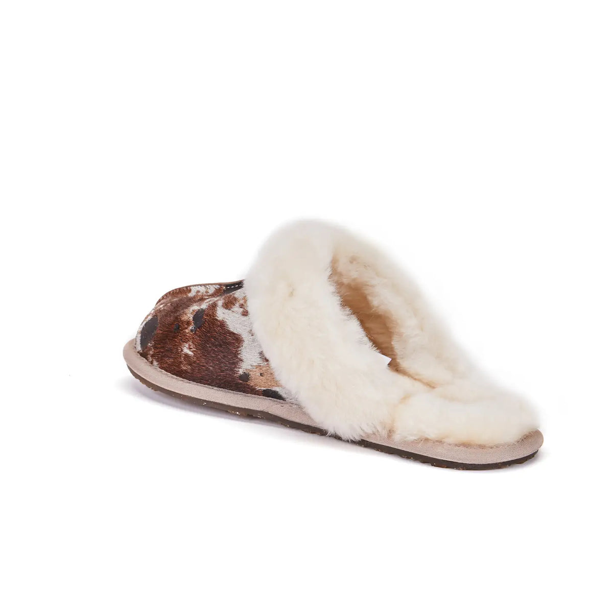 VEOBELLA Elsa, Splat print closed mule, angle view