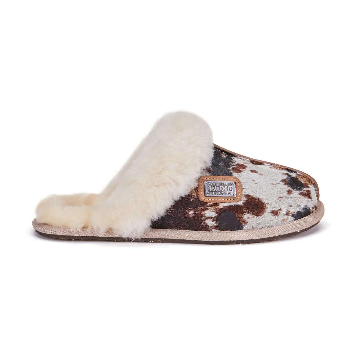 VEOBELLA Elsa, Splat print closed mule, front view