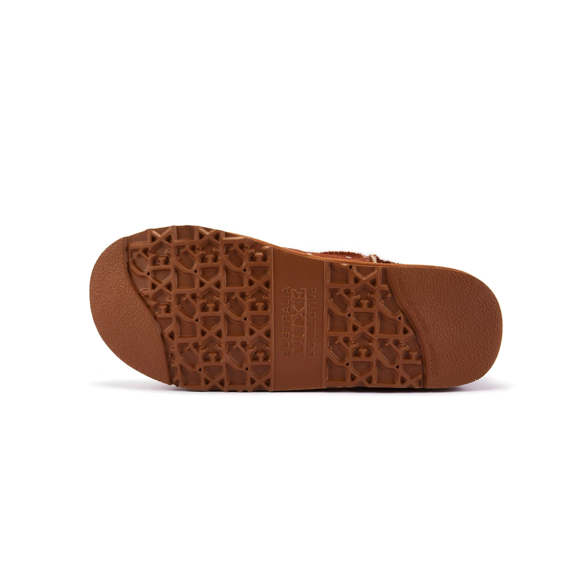 VEOBELLA Nora, Bambi print ultra-short boot, sole view