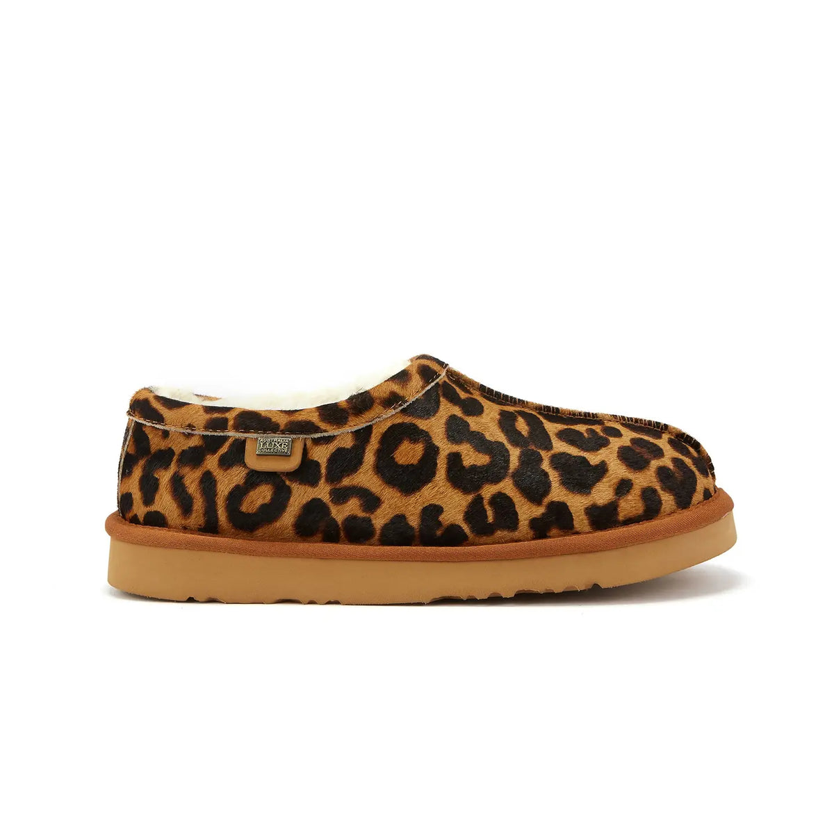 Otto leopard print ankle boot, front view