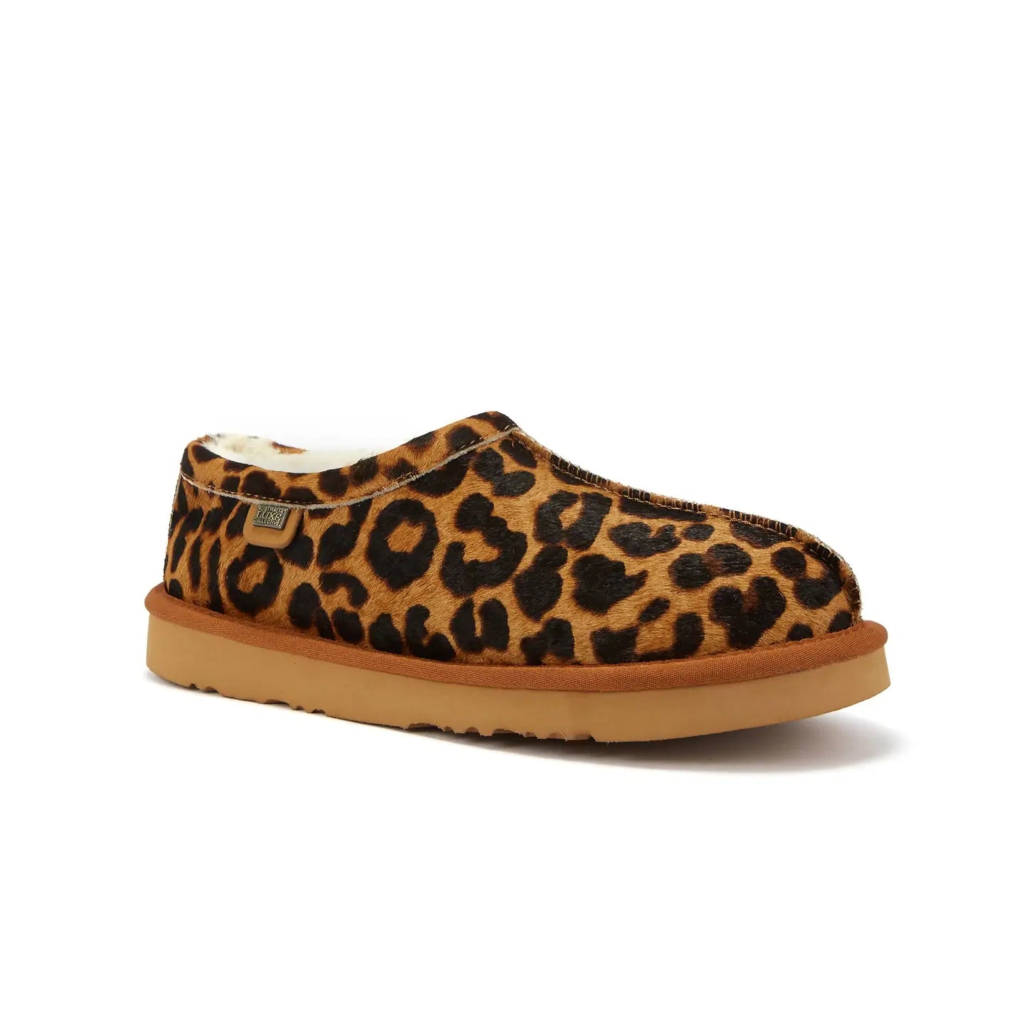 Otto leopard print ankle boot, side view